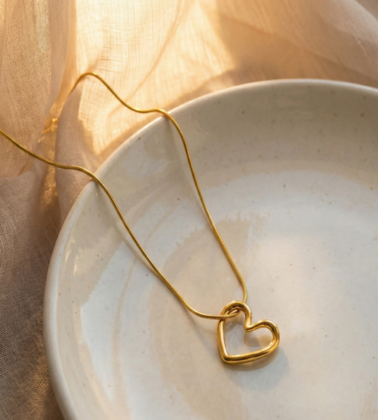 Trendy Heart Necklace