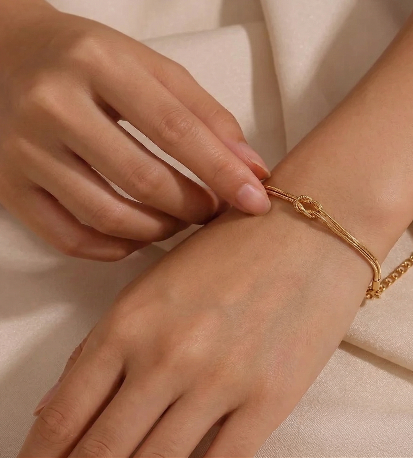Minimal Snake Chain His & Hers Bracelet