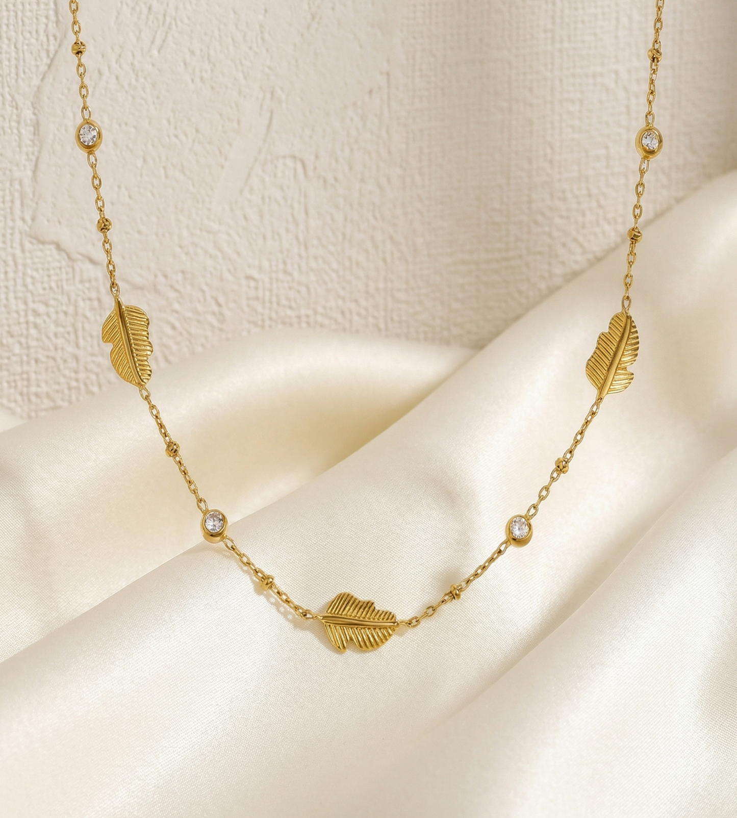 Dainty Zircon Charm Necklace