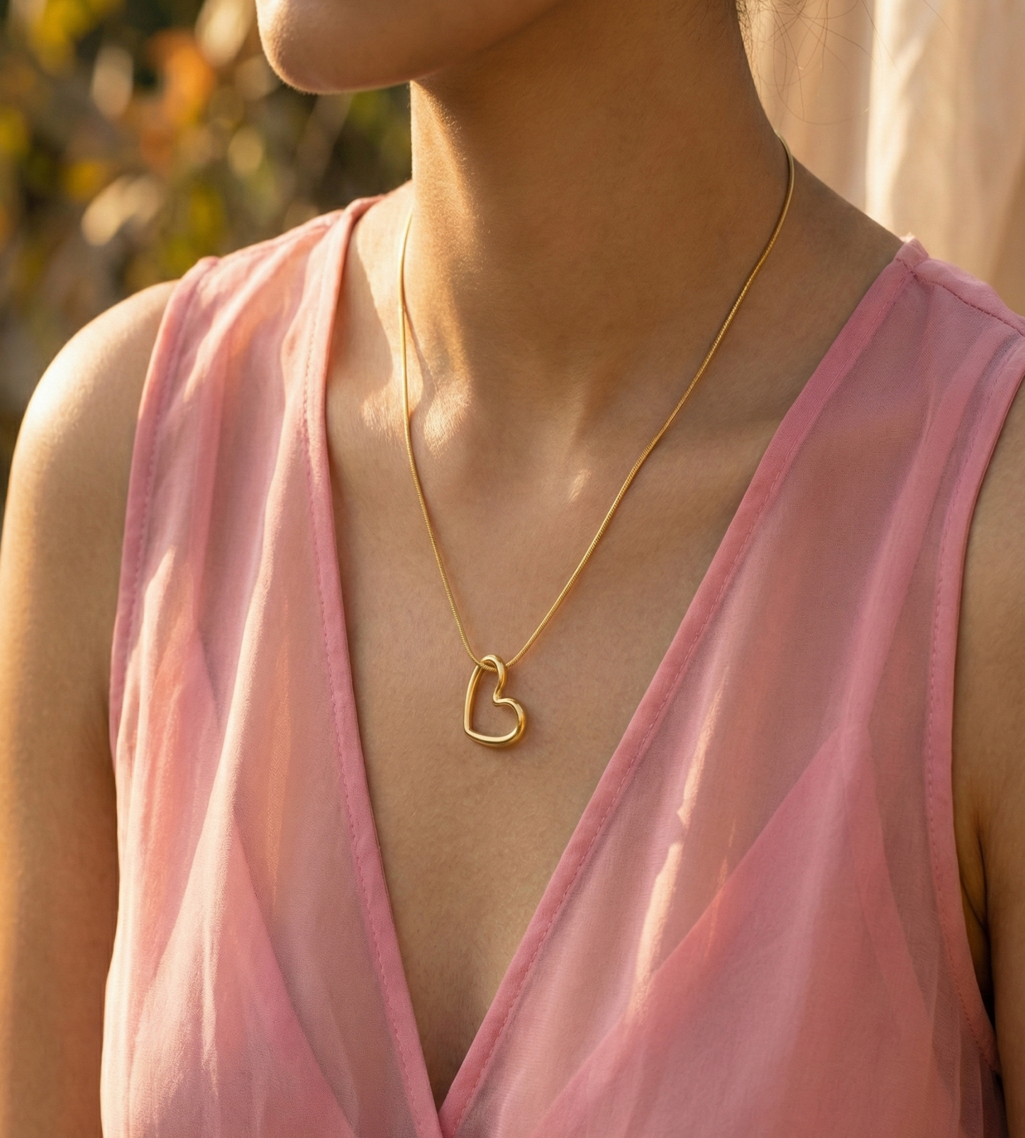 Trendy Heart Necklace