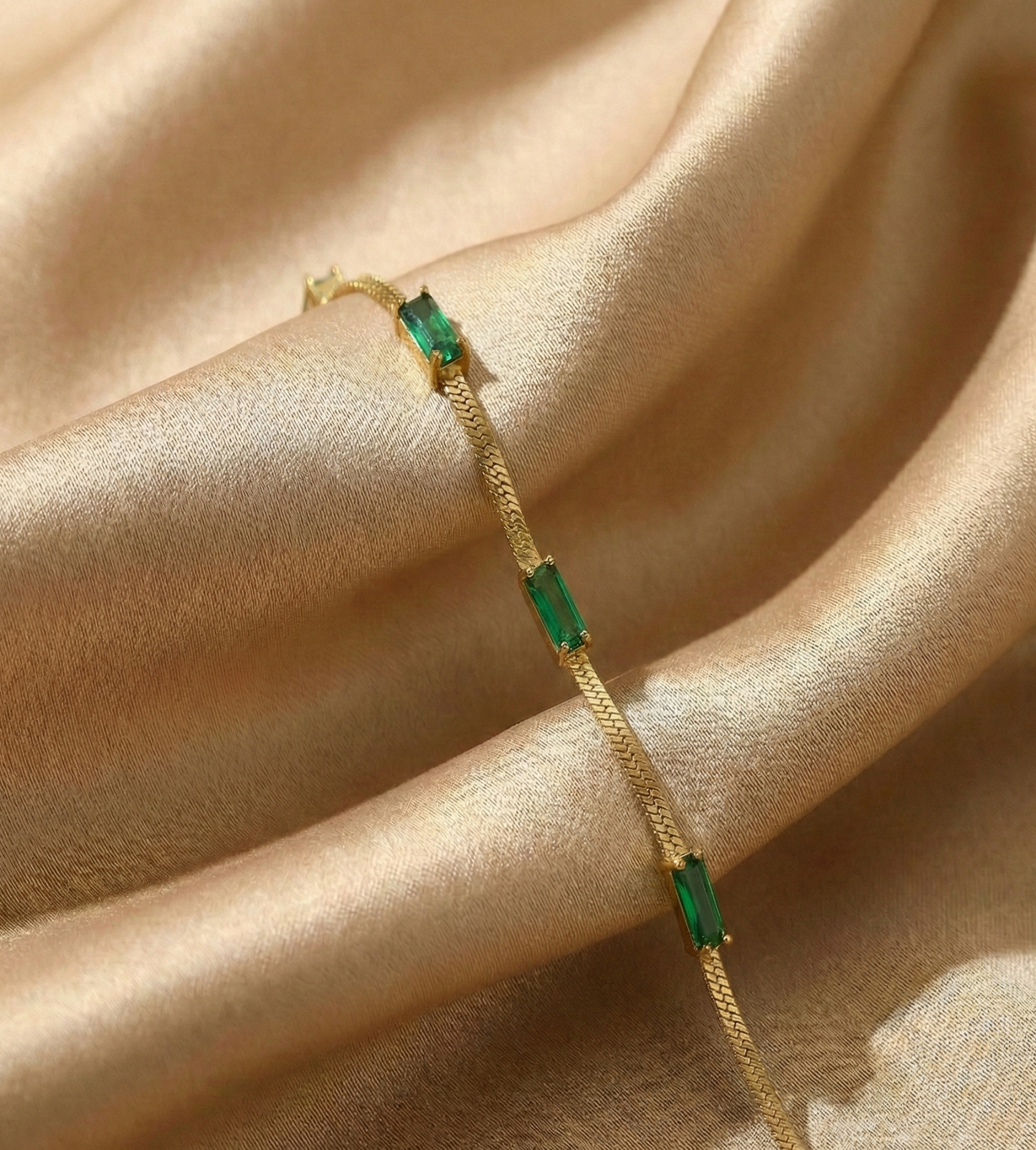Classic Cubic Zircon Serpent Bracelet