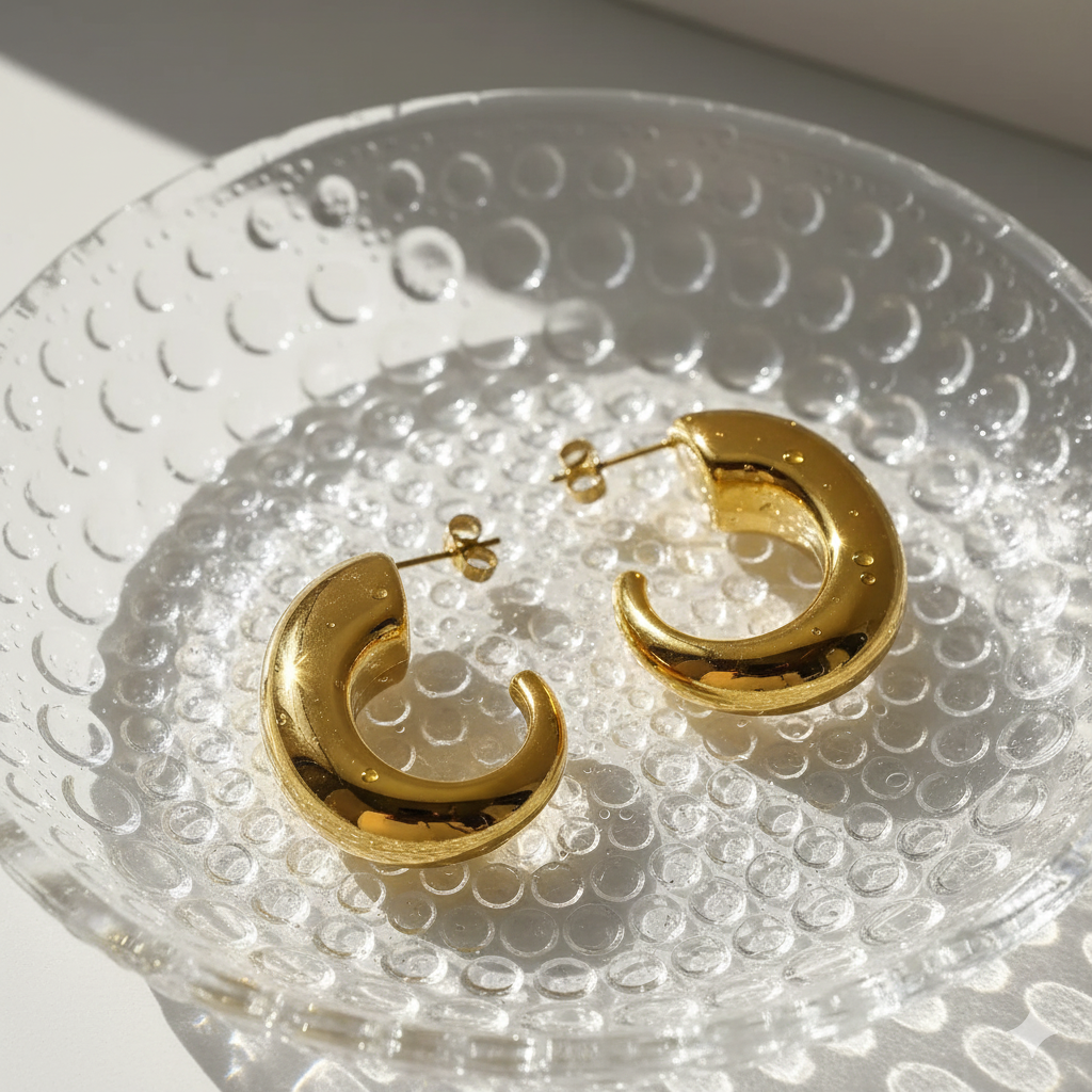 Geometric Cuff Earrings