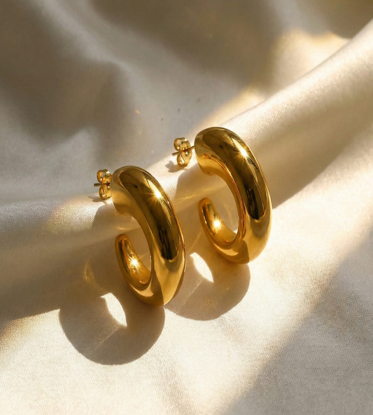 Geometric Cuff Earrings